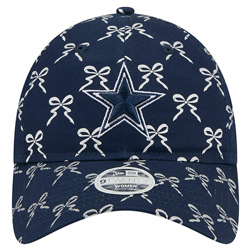 Dallas Cowboys New Era Women's Ribbon 9TWENTY Adjustable Hat Navy