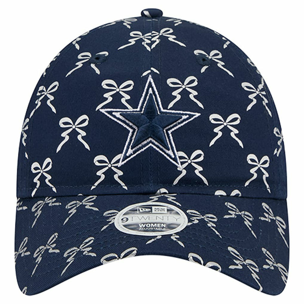 Dallas Cowboys New Era Women's Ribbon 9TWENTY Adjustable Hat Navy