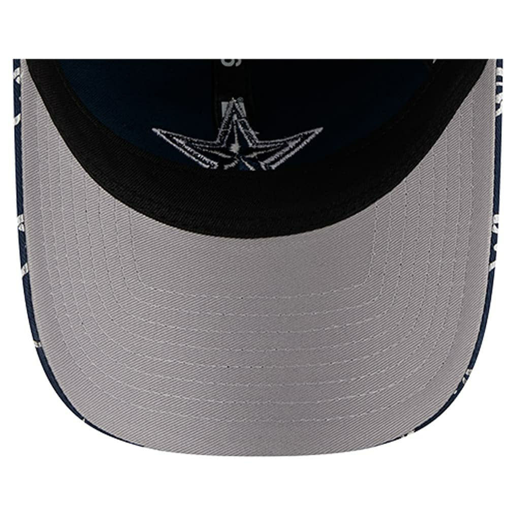 Dallas Cowboys New Era Women's Ribbon 9TWENTY Adjustable Hat Navy