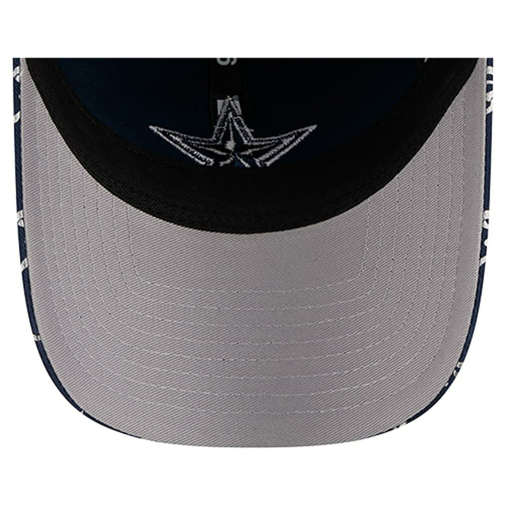 Dallas Cowboys New Era Women's Ribbon 9TWENTY Adjustable Hat Navy