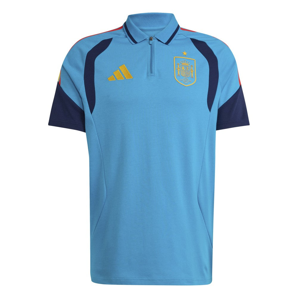 Spain National Team 2026 Tiro Training Polo Turquoise