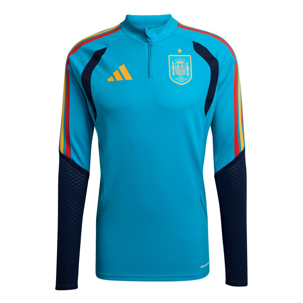 Spain National Team FIFA x World Cup 2026 Tiro Quarter-Zip Training Top Turquoise shop