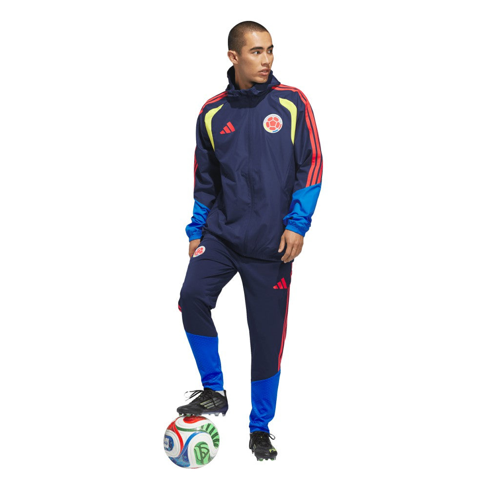 Colombia National Team FIFA x World Cup 2026 Tiro All Weather Full-Zip Jacket Navy