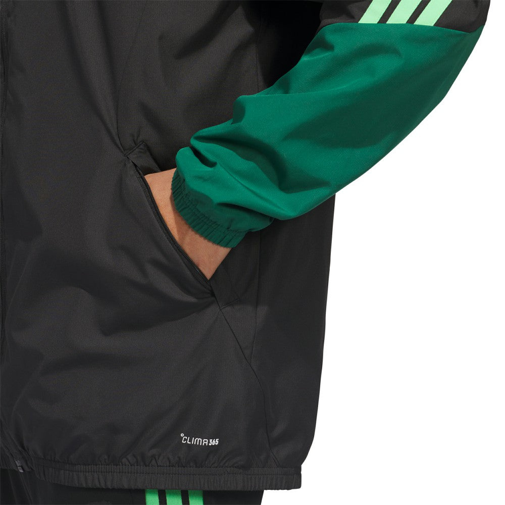 Mexico National Team FIFA x World Cup 2026 Tiro All Weather Full-Zip Jacket Black