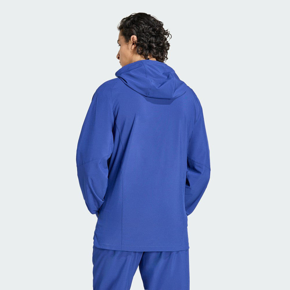 Italy National Team FIFA x World Cup 2026 Full-Zip Travel Windbreaker Jacket Blue
