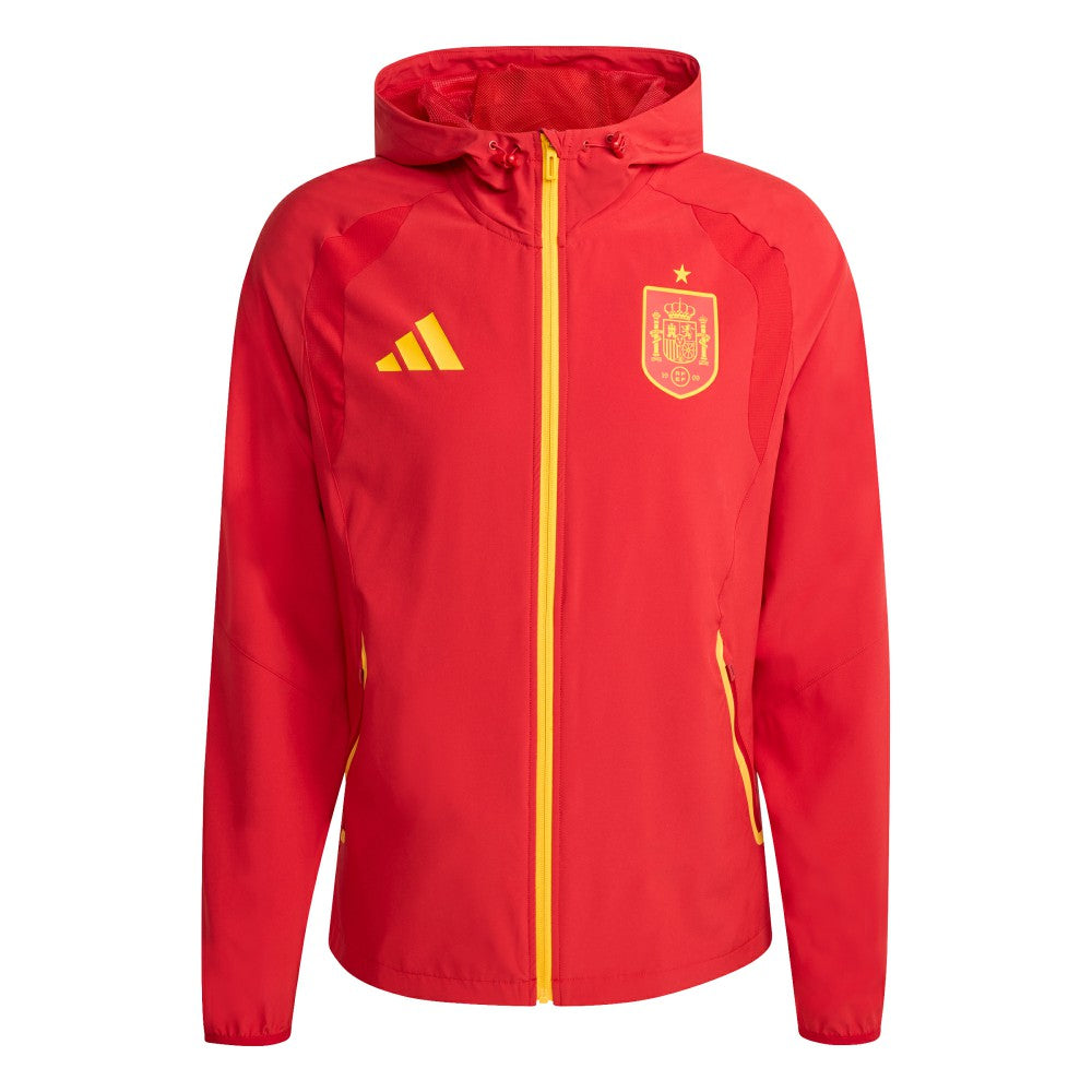 Spain National Team FIFA x World Cup 2026 Full-Zip Travel Windbreaker Jacket Red