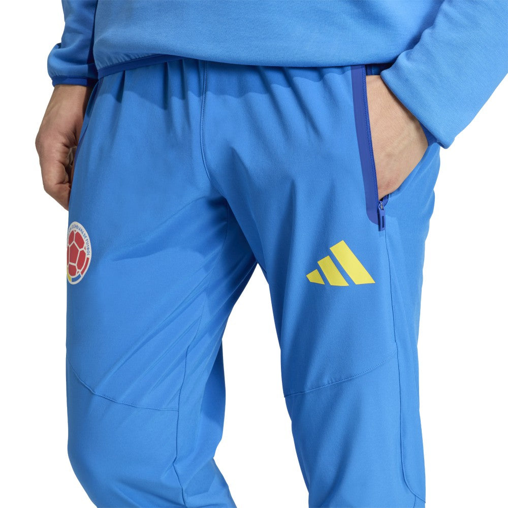 Colombia National Team FIFA x World Cup 2026 Tiro Travel Pants Blue