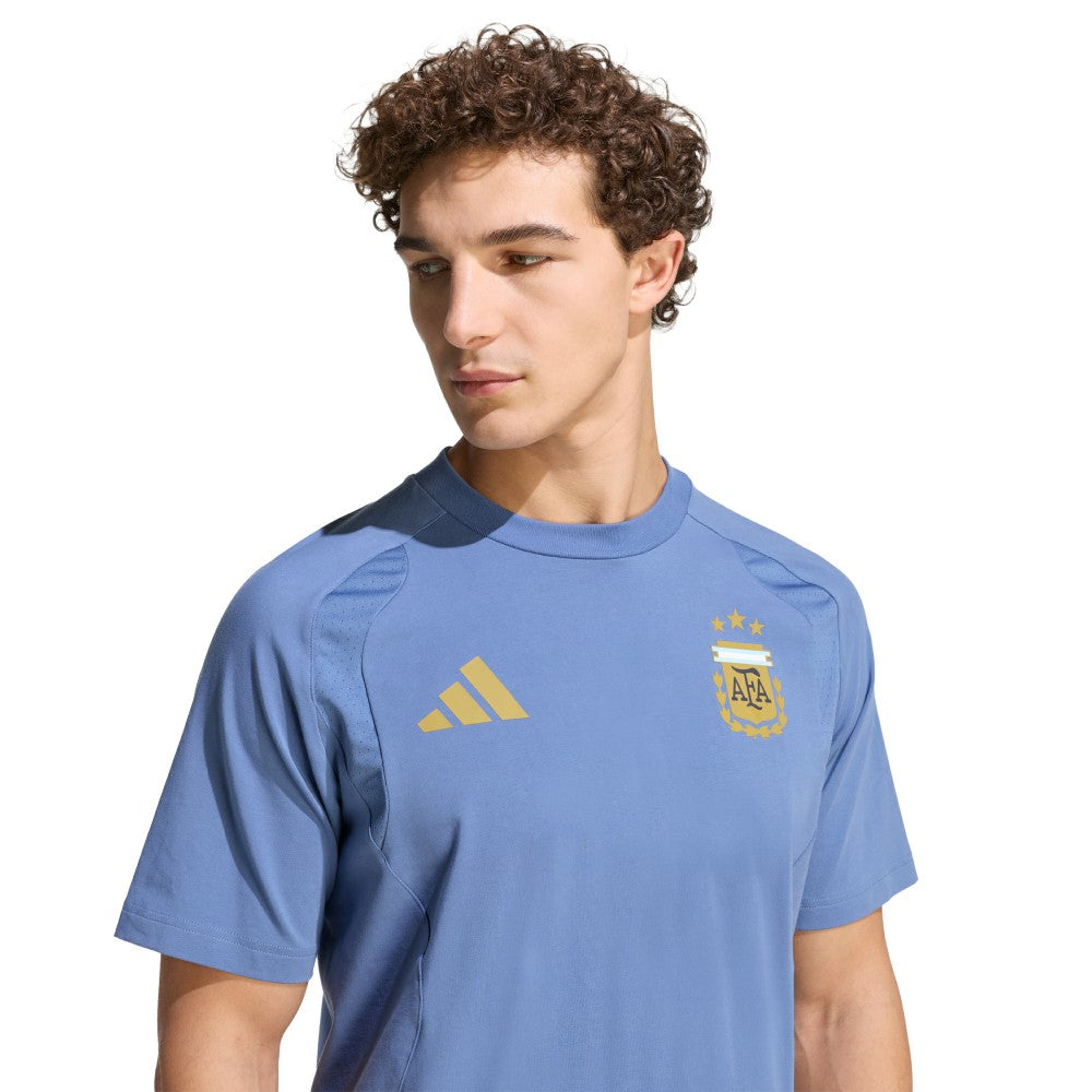 Argentina National Team FIFA x World Cup Tiro Travel T-Shirt Blue