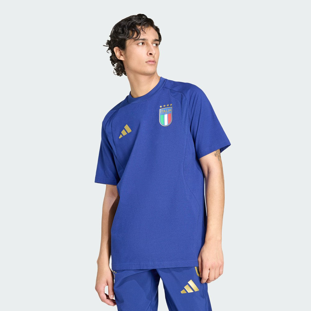 Italy National Team FIFA x World Cup Tiro Travel T-Shirt Blue