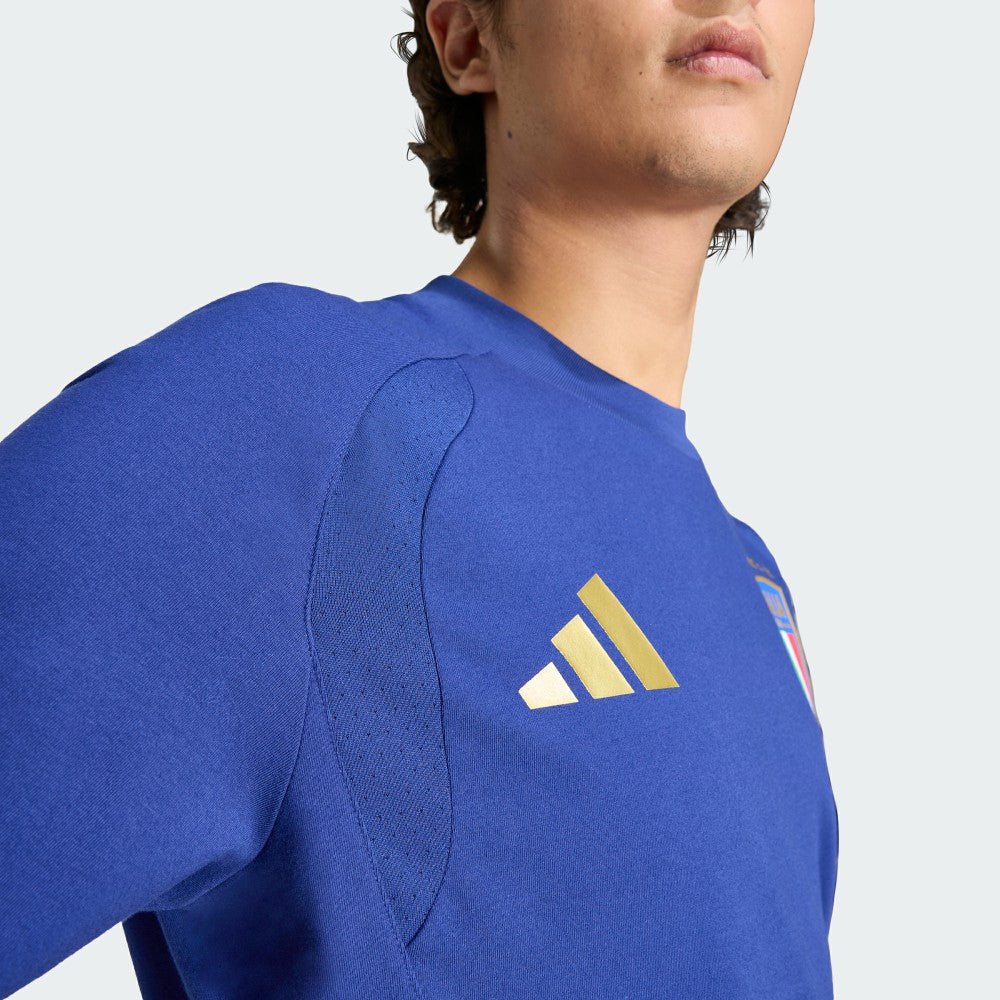 Italy National Team FIFA x World Cup Tiro Travel T-Shirt Blue