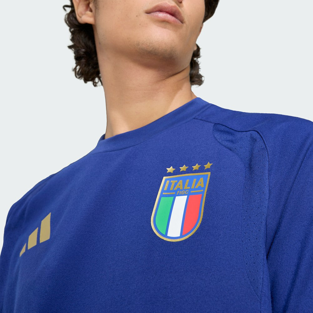 Italy National Team FIFA x World Cup Tiro Travel T-Shirt Blue