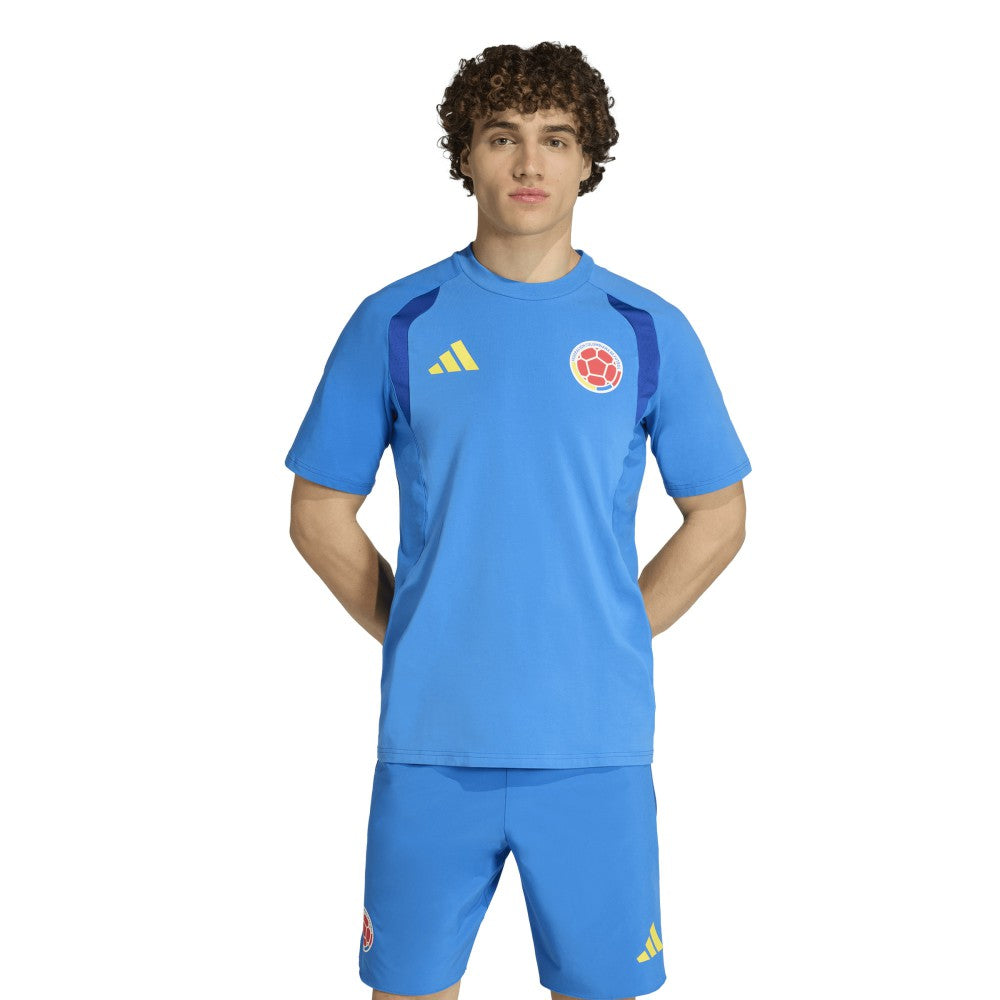 Colombia National Team FIFA x World Cup Tiro Travel T-Shirt Blue