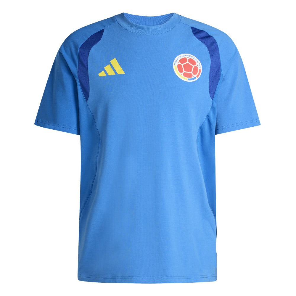Colombia National Team FIFA x World Cup Tiro Travel T-Shirt Blue