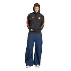 Jamaica National Team Alphaskin Fleece Hoodie Black