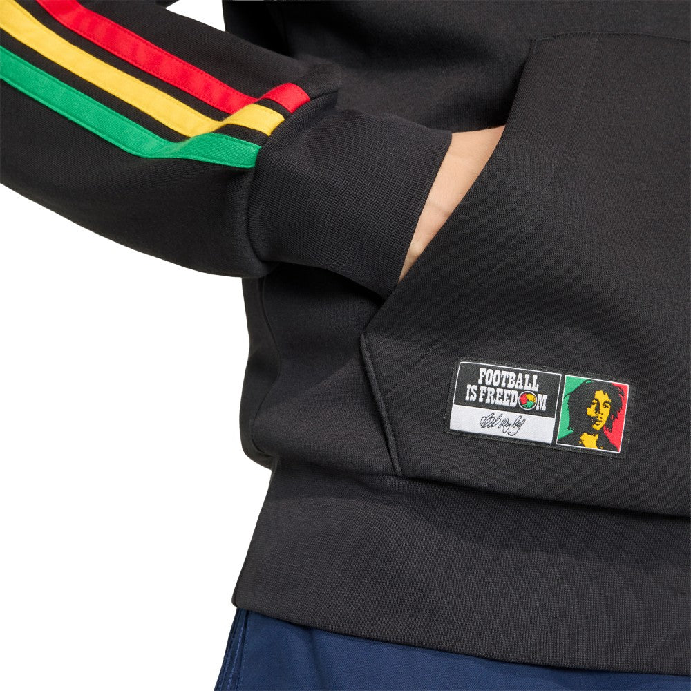 Jamaica National Team Alphaskin Fleece Hoodie Black