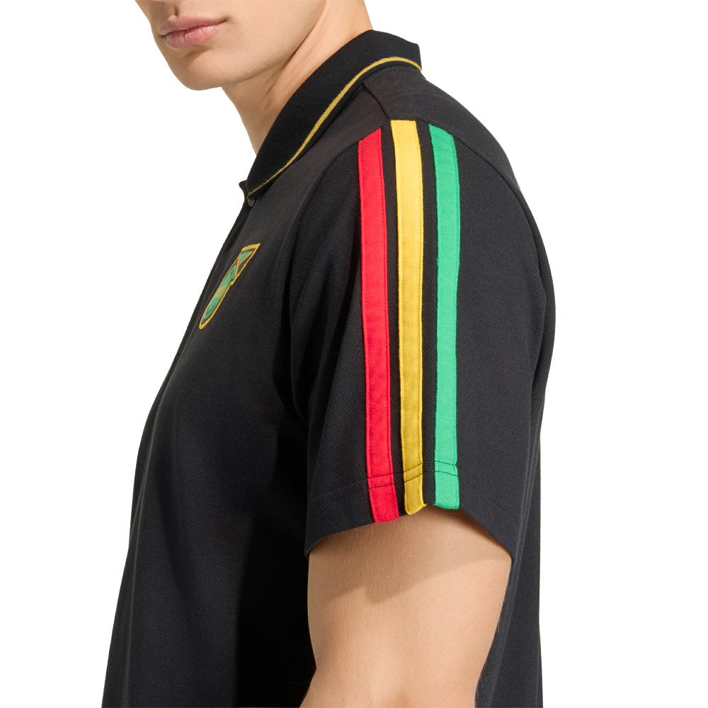Jamaica National Team Alphaskin Polo Black