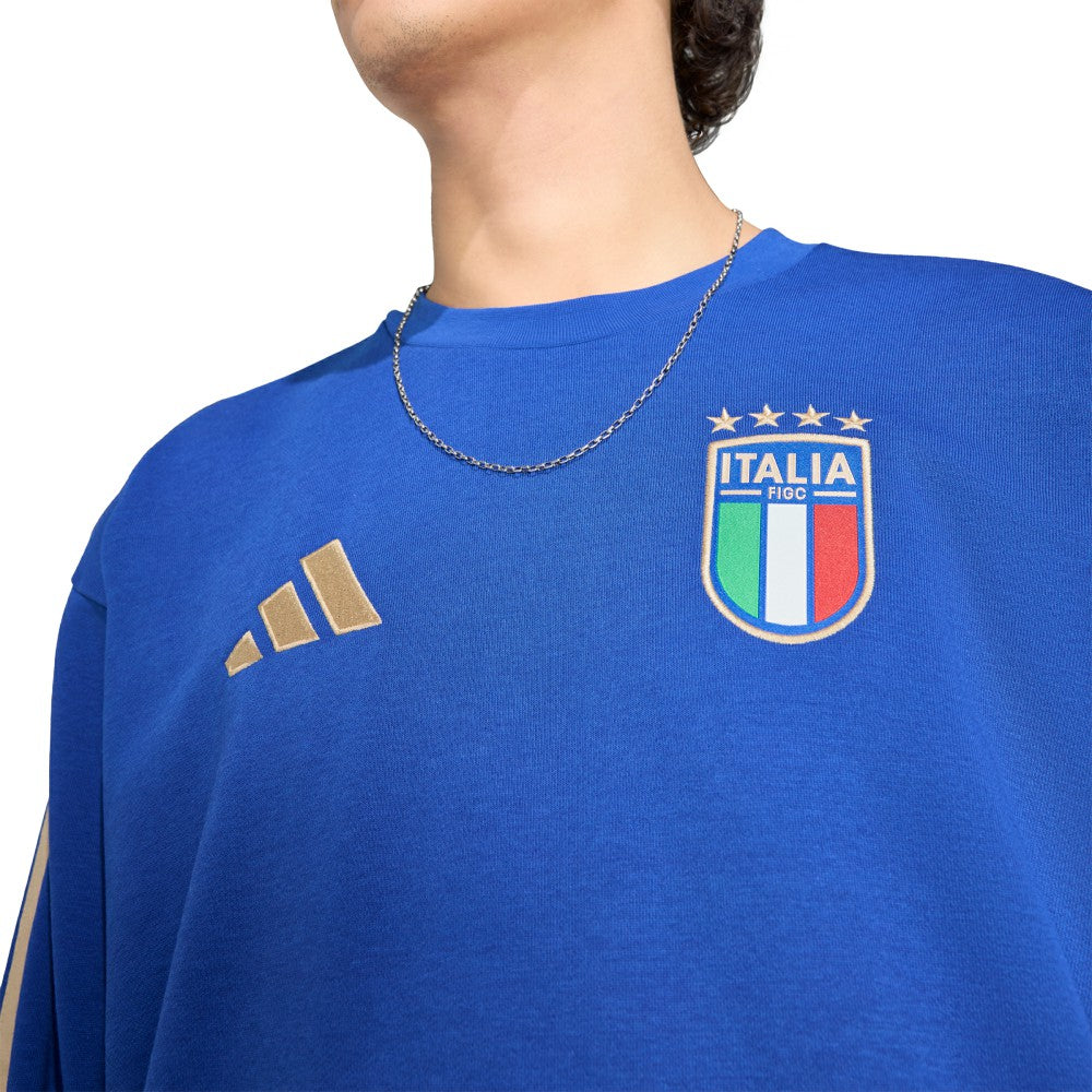 Italy National Team FIFA x World Cup Alphaskin Crewneck Sweatshirt Blue
