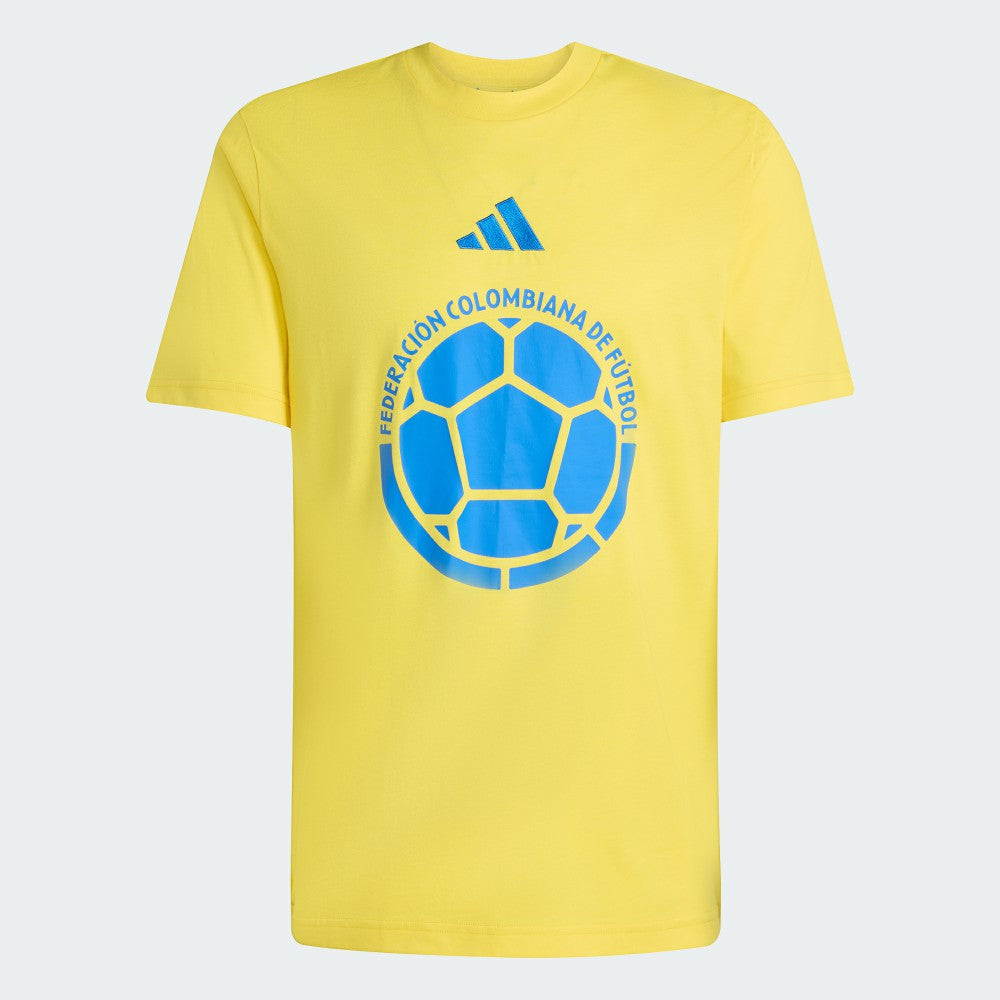 Colombia National Team FIFA x World Cup Alphaskin Graphic T-Shirt Yellow