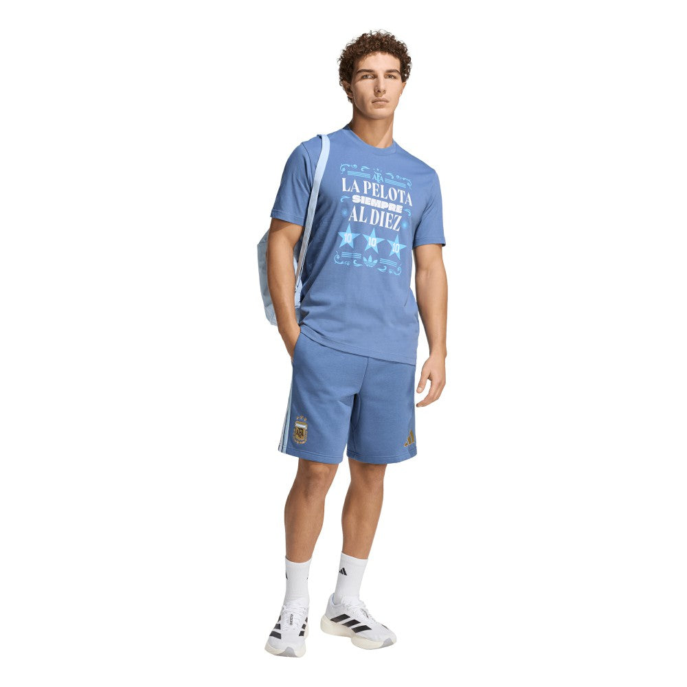 Argentina National Team FIFA x World Cup 2022 Winners Amply T-Shirt Blue shop