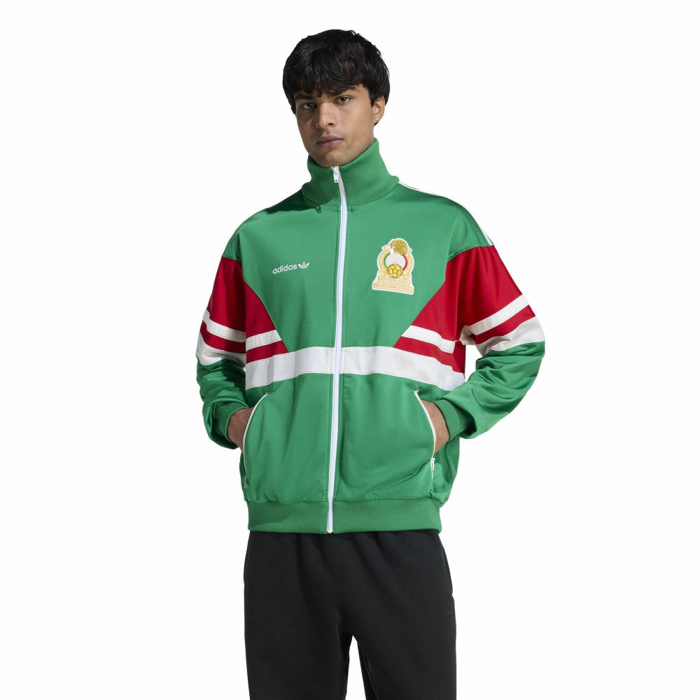Mexico National Team 1986 Bringback Full-Zip Track Top Green