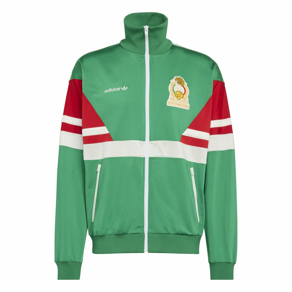 Mexico National Team 1986 Bringback Full-Zip Track Top Green