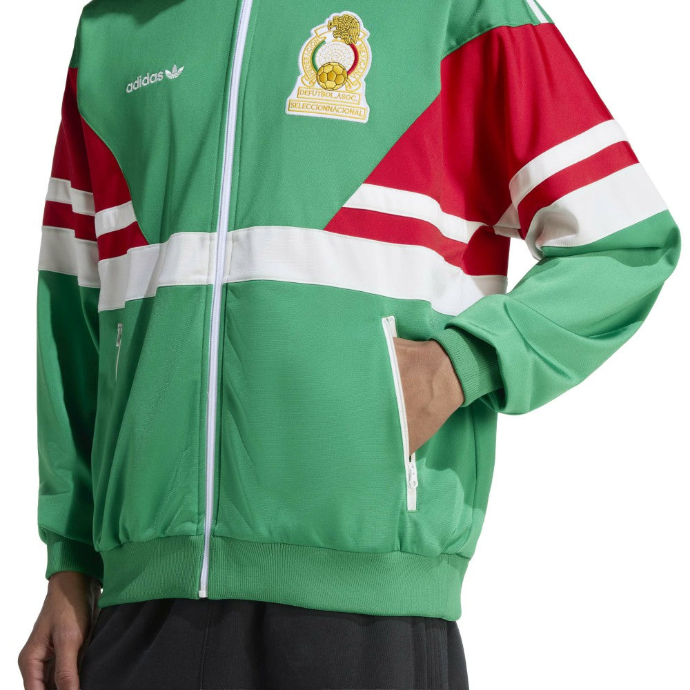 Mexico National Team 1986 Bringback Full-Zip Track Top Green
