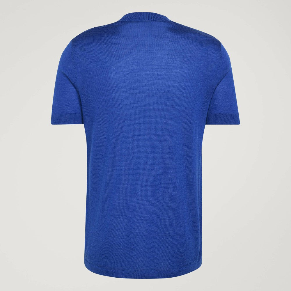 Italy National Team 1970s Fashion Jersey Blue