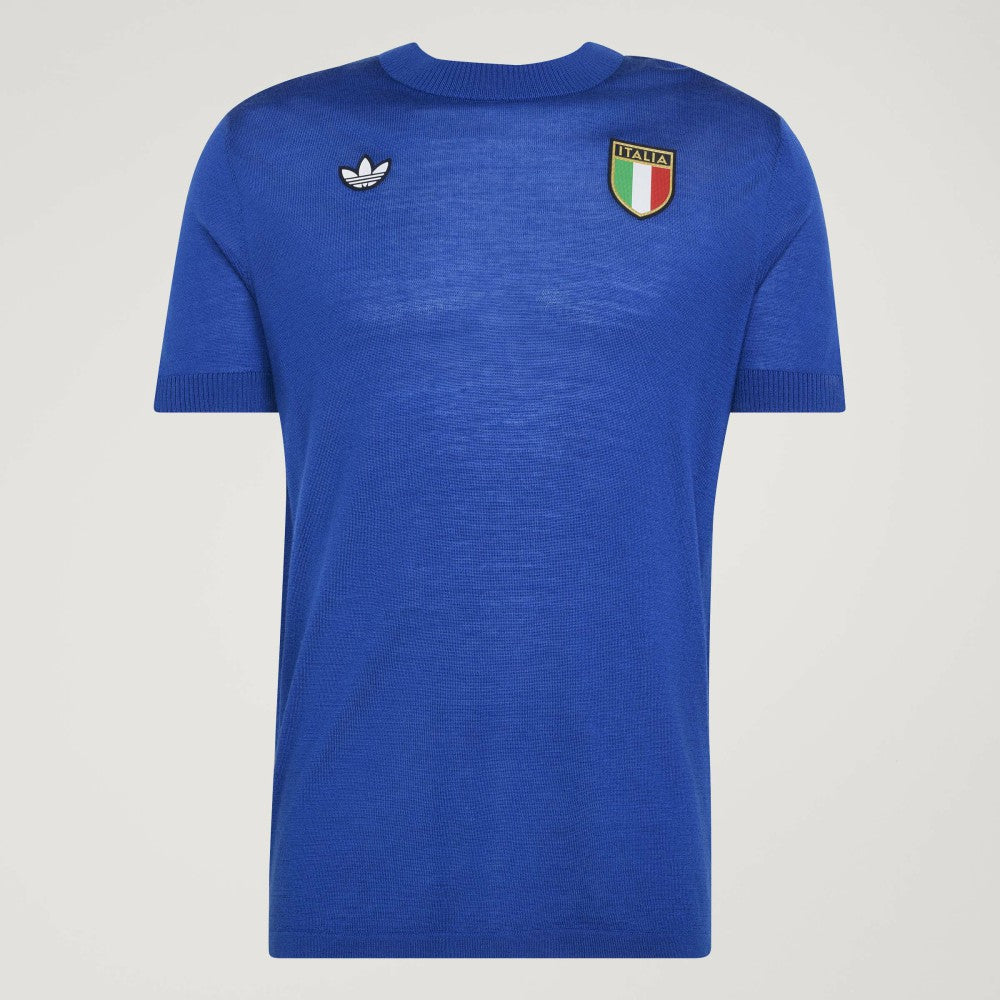 Italy National Team 1970s Fashion Jersey Blue