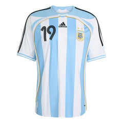 Lionel Messi Argentina National Team 2006 Bringback Home Jersey White