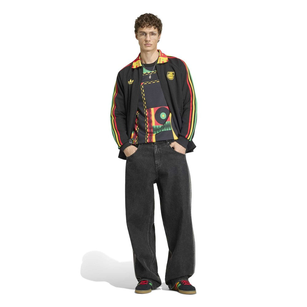 Jamaica National Team Anthem Full-Zip Jacket Black