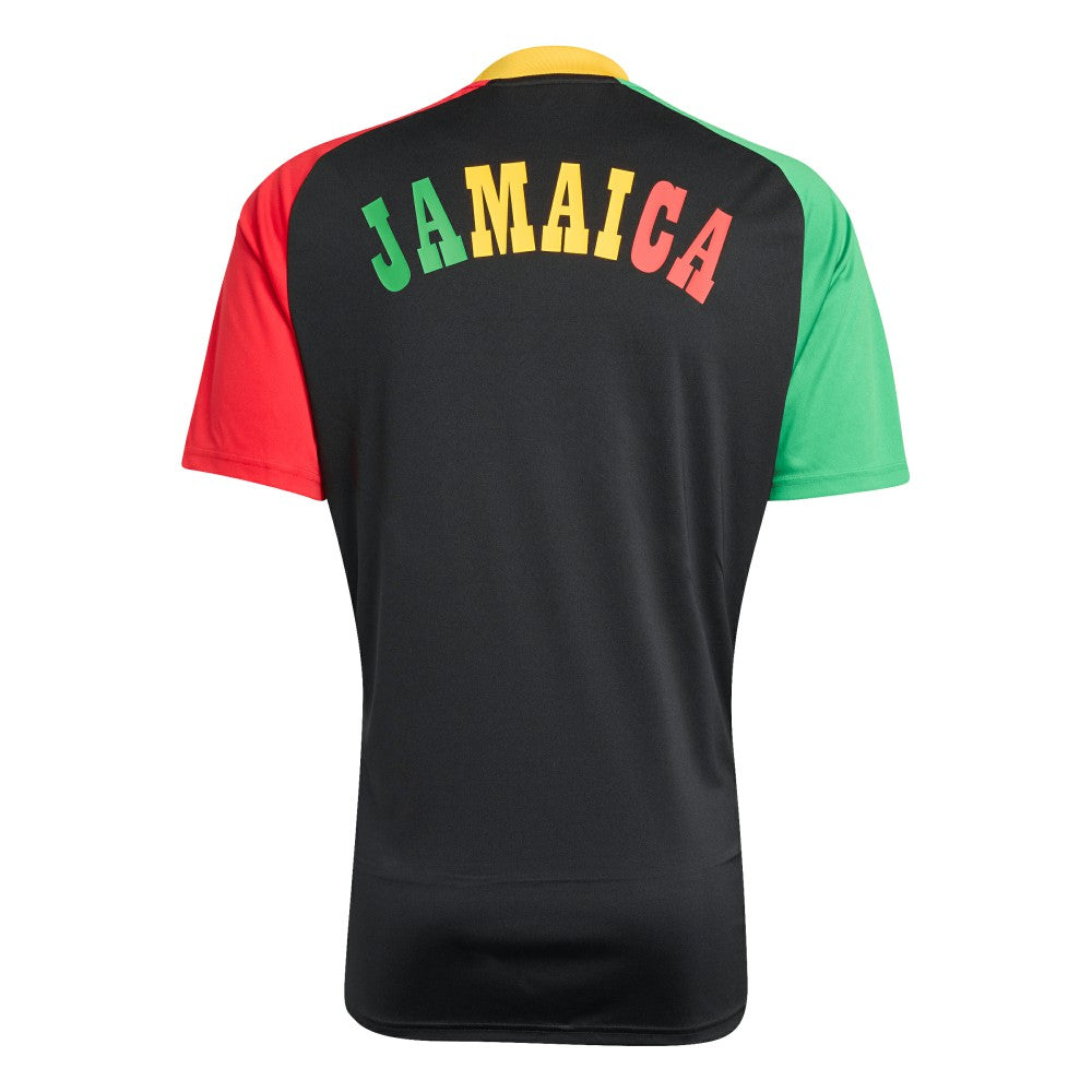 Jamaica National Team 2026 Pre-Match Training Jersey Black
