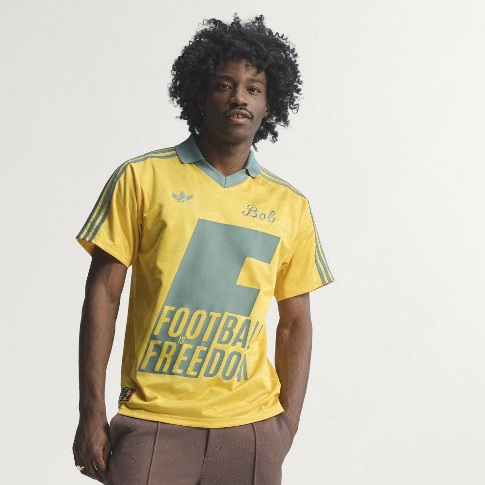 Jamaica National Team x Bob Marley Originals Fashion Jersey Yellow shop