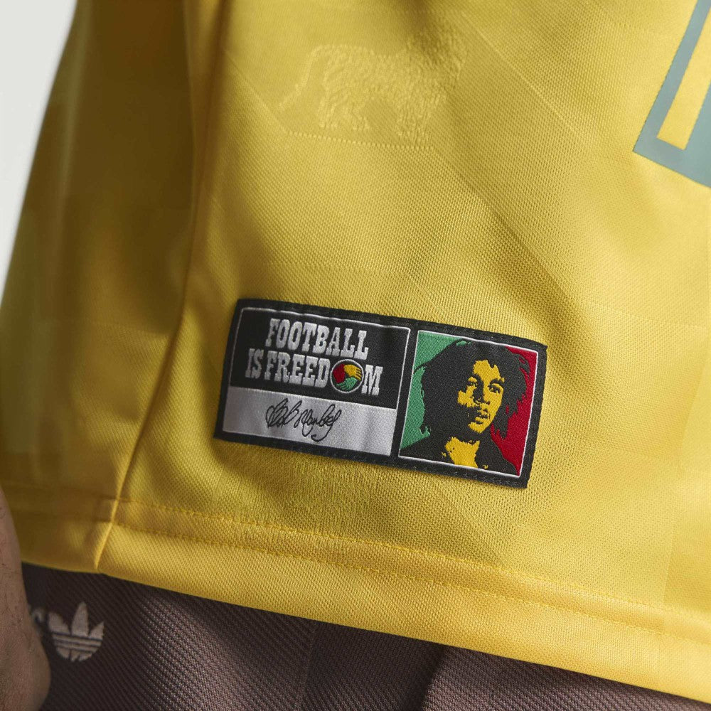 Jamaica National Team x Bob Marley Originals Fashion Jersey Yellow shop