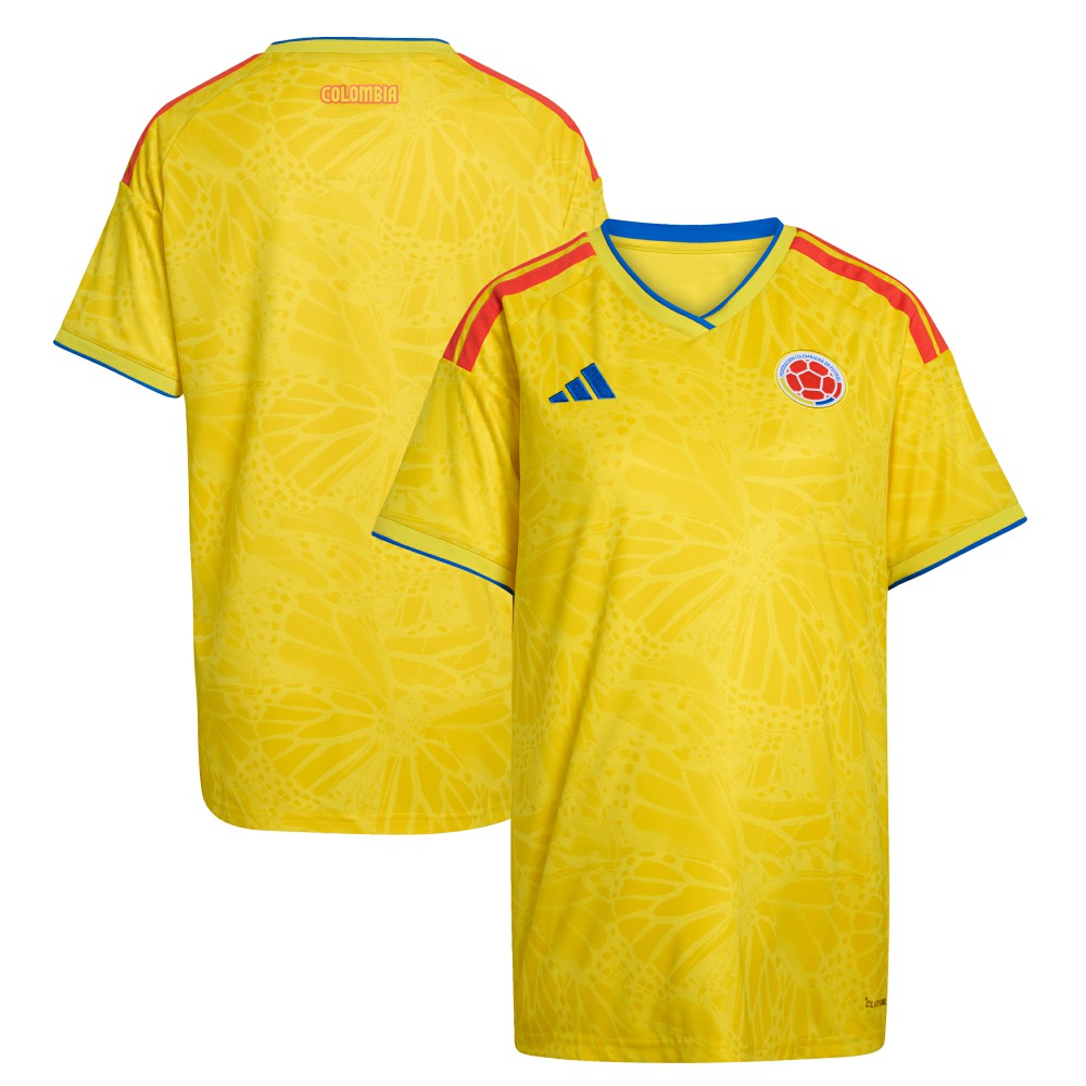 Colombia National Team Women's FIFA x World Cup 2026 Home Replica Jersey Yellow