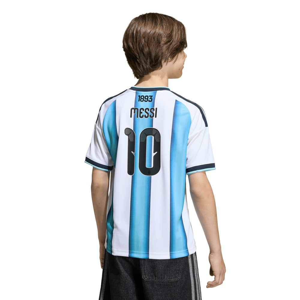 Lionel Messi Argentina National Team Youth FIFA x World Cup 2026 Home Replica Jersey White