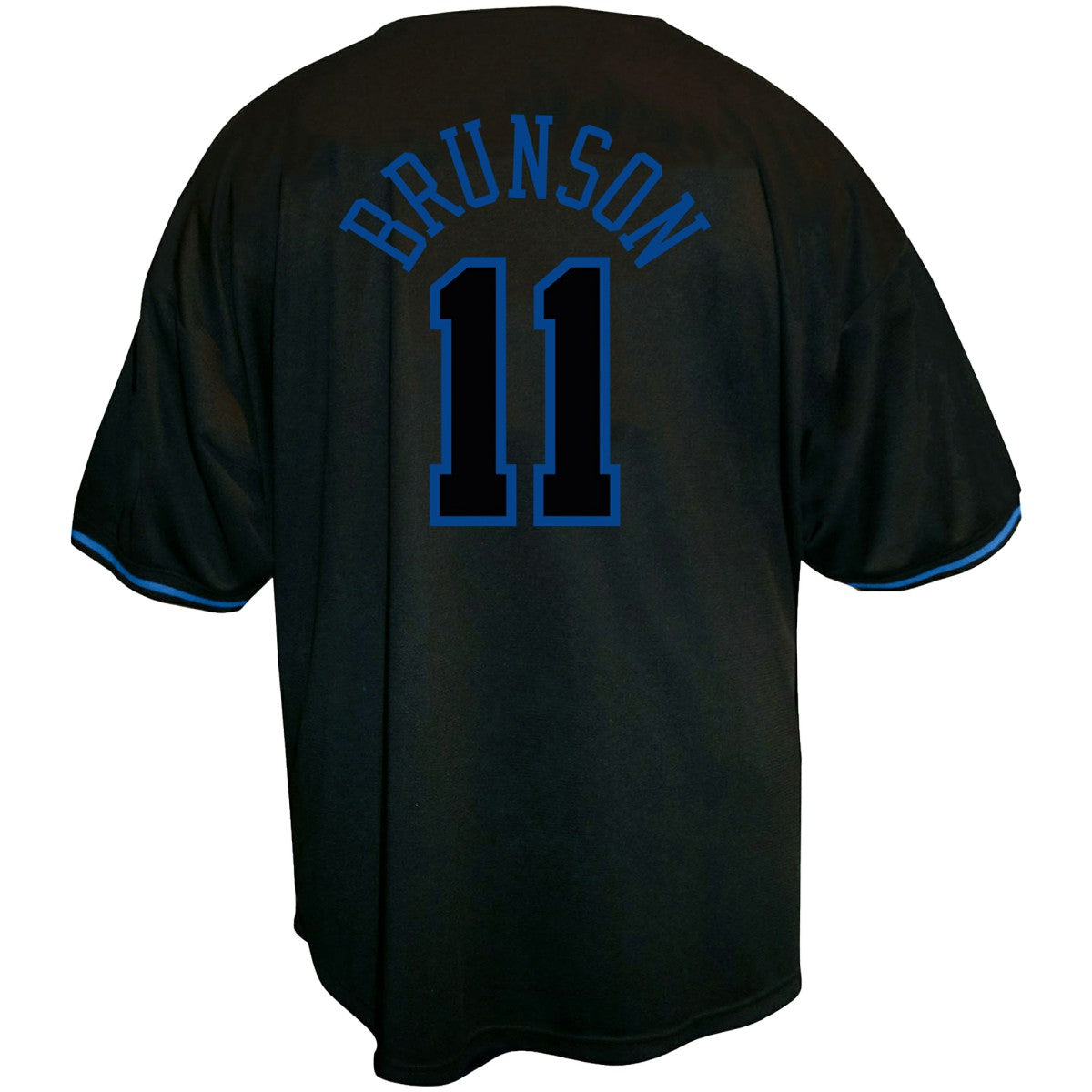 Jalen Brunson New York Knicks Big & Tall Name & Number Fashion Jersey Black