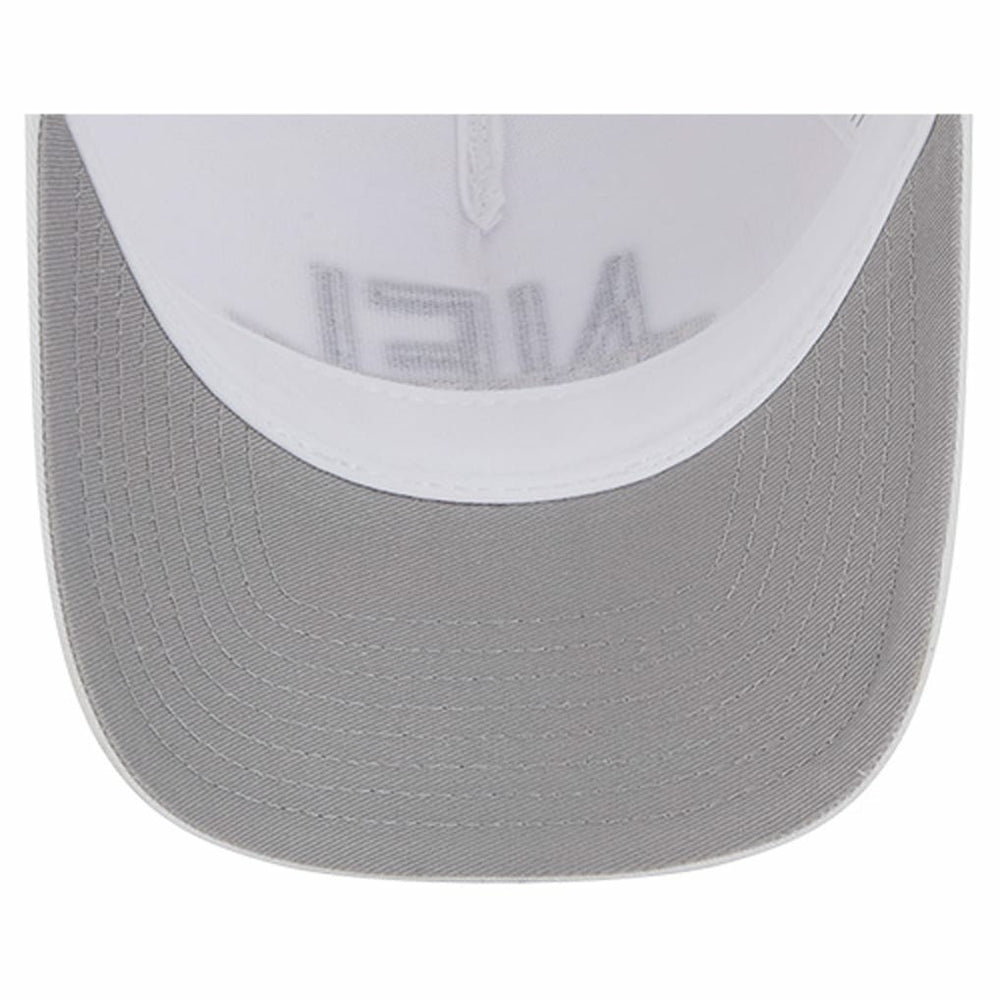 Pittsburgh Steelers New Era NFL 9FORTY A-Frame M-Crown Adjustable Trucker Hat White