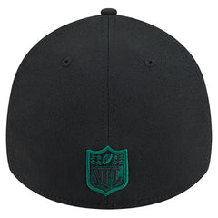 New York Jets New Era Stripes 39THIRTY Flex Hat Black