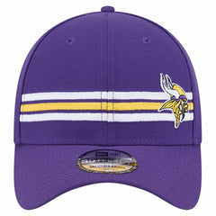 Minnesota Vikings New Era Stripes 39THIRTY Flex Hat Purple