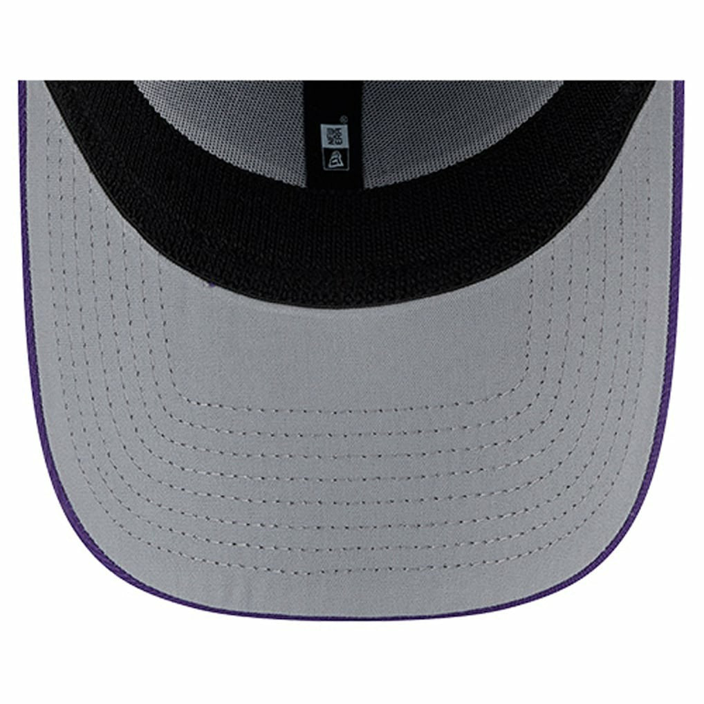 Minnesota Vikings New Era Stripes 39THIRTY Flex Hat Purple
