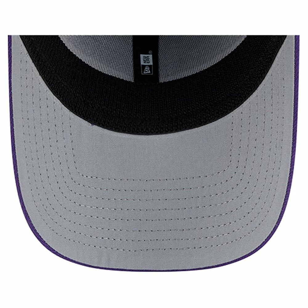Minnesota Vikings New Era Stripes 39THIRTY Flex Hat Purple