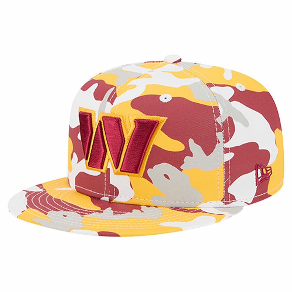 Washington Commanders New Era 59FIFTY Fitted Hat Gold/Burgundy