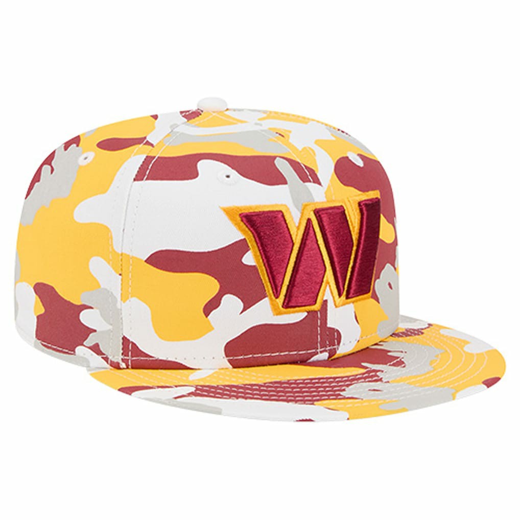 Washington Commanders New Era 59FIFTY Fitted Hat Gold/Burgundy