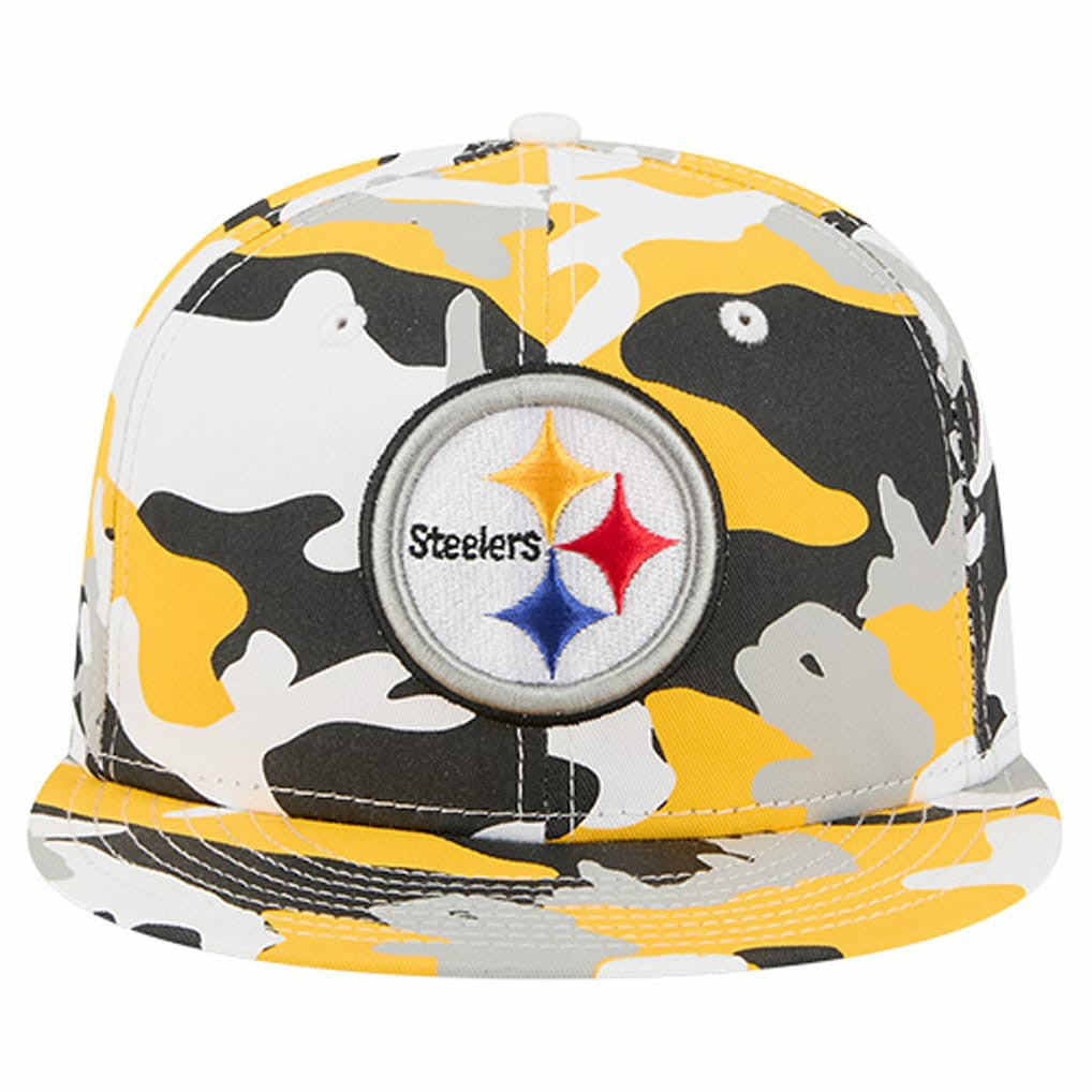 Pittsburgh Steelers New Era 59FIFTY Fitted Hat Gold/Black