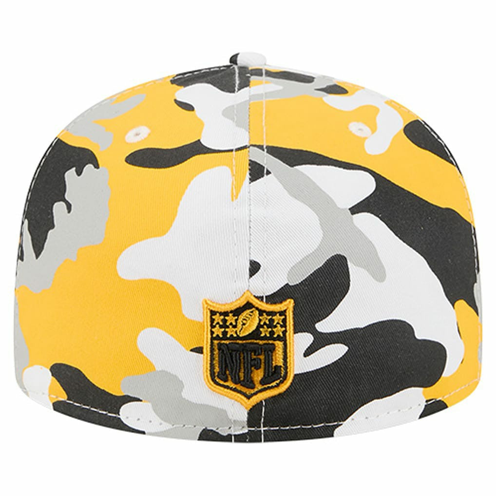 Pittsburgh Steelers New Era 59FIFTY Fitted Hat Gold/Black
