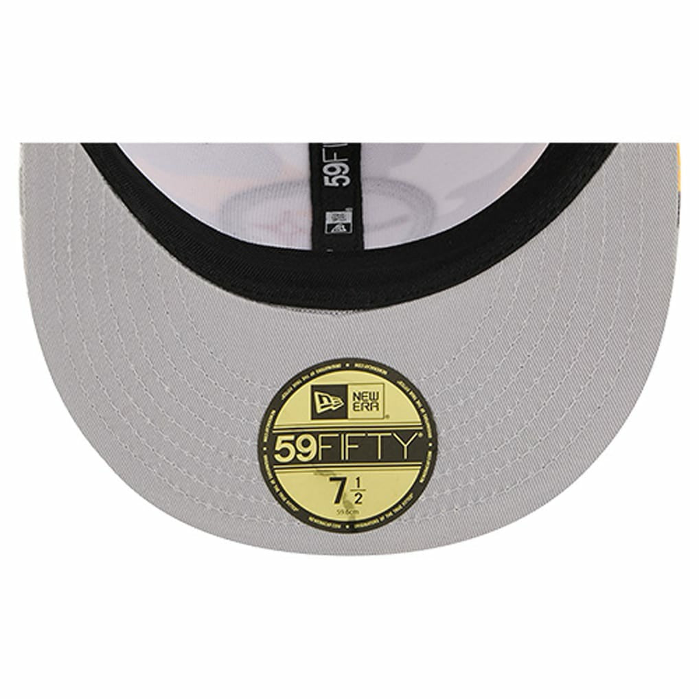 Pittsburgh Steelers New Era 59FIFTY Fitted Hat Gold/Black