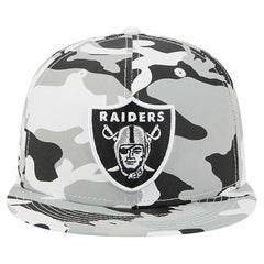 Las Vegas Raiders New Era 59FIFTY Fitted Hat Silver/Black
