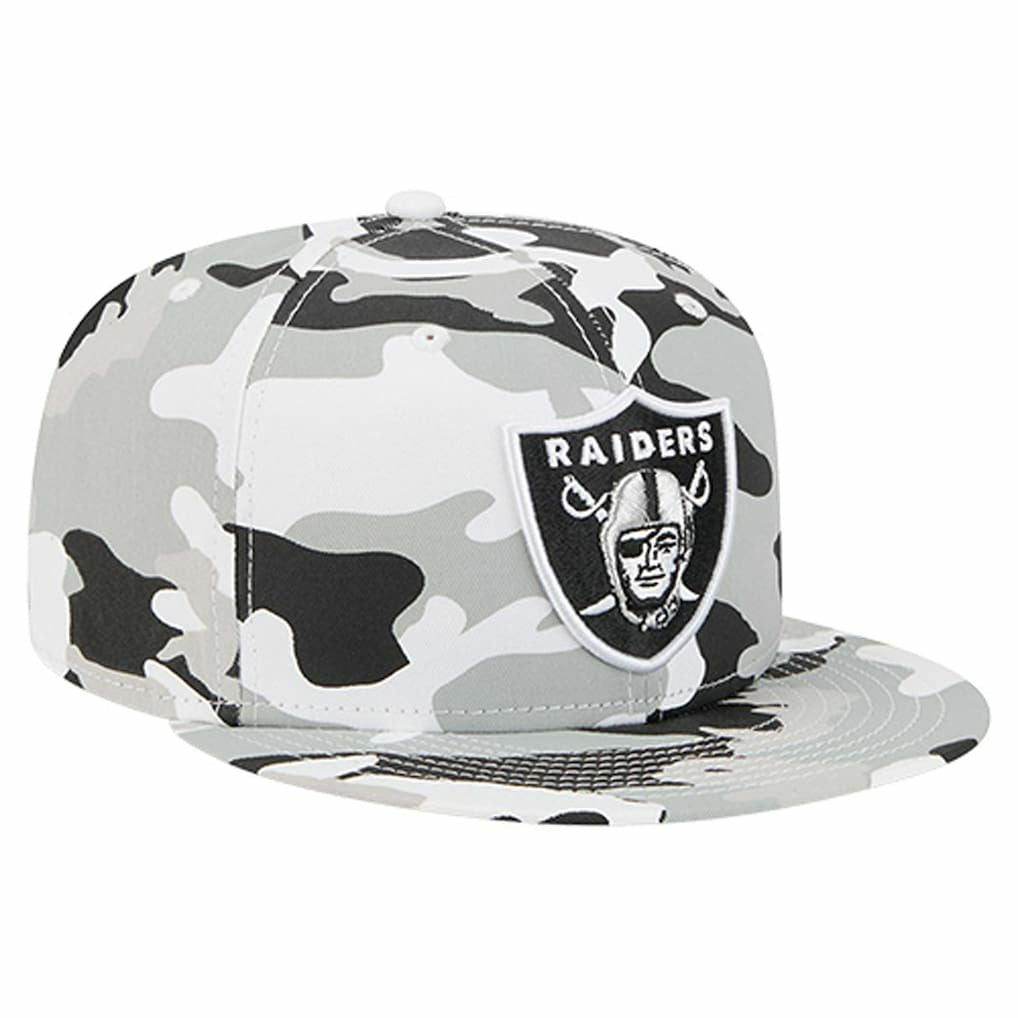 Las Vegas Raiders New Era 59FIFTY Fitted Hat Silver/Black
