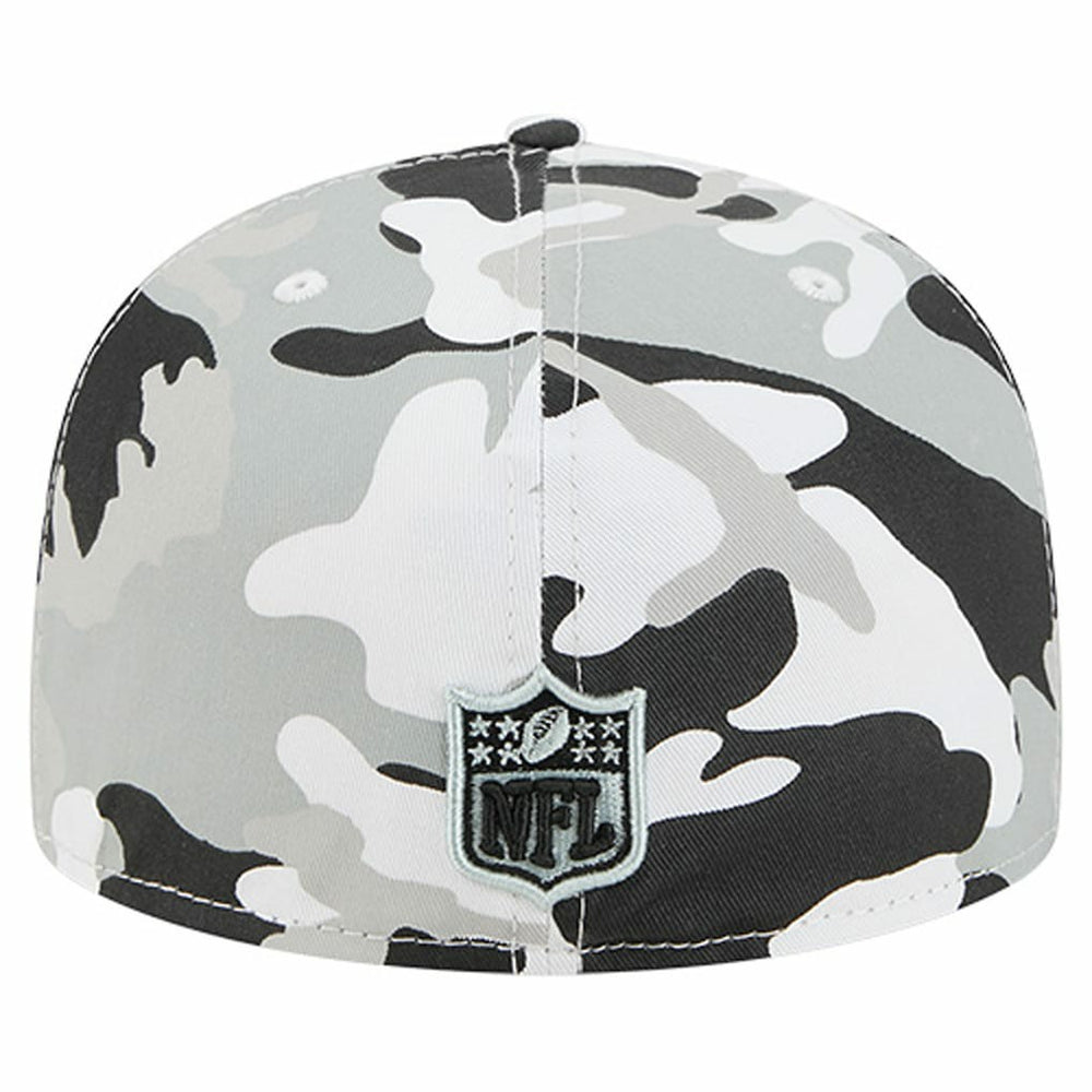 Las Vegas Raiders New Era 59FIFTY Fitted Hat Silver/Black