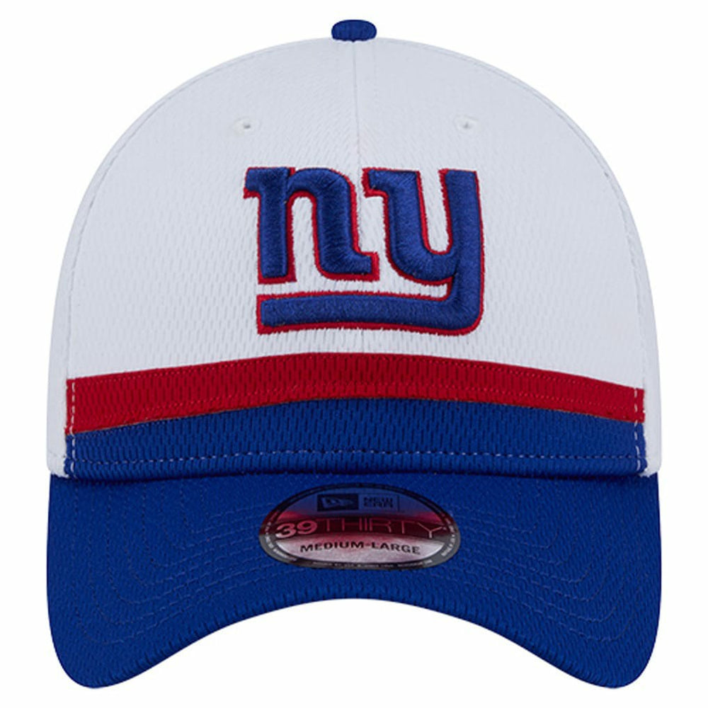 New York Giants New Era Dashmark Rays 39THIRTY Flex Hat White/Royal